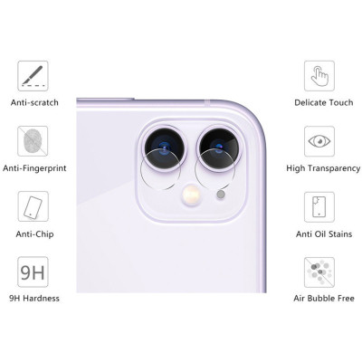 Скло захисне Drobak Camera Apple iPhone 12 (242419) Вінниця - фото 2