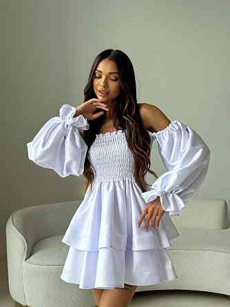 Жіноча приваблива стильна свткова сукня королівський атлас Одеса