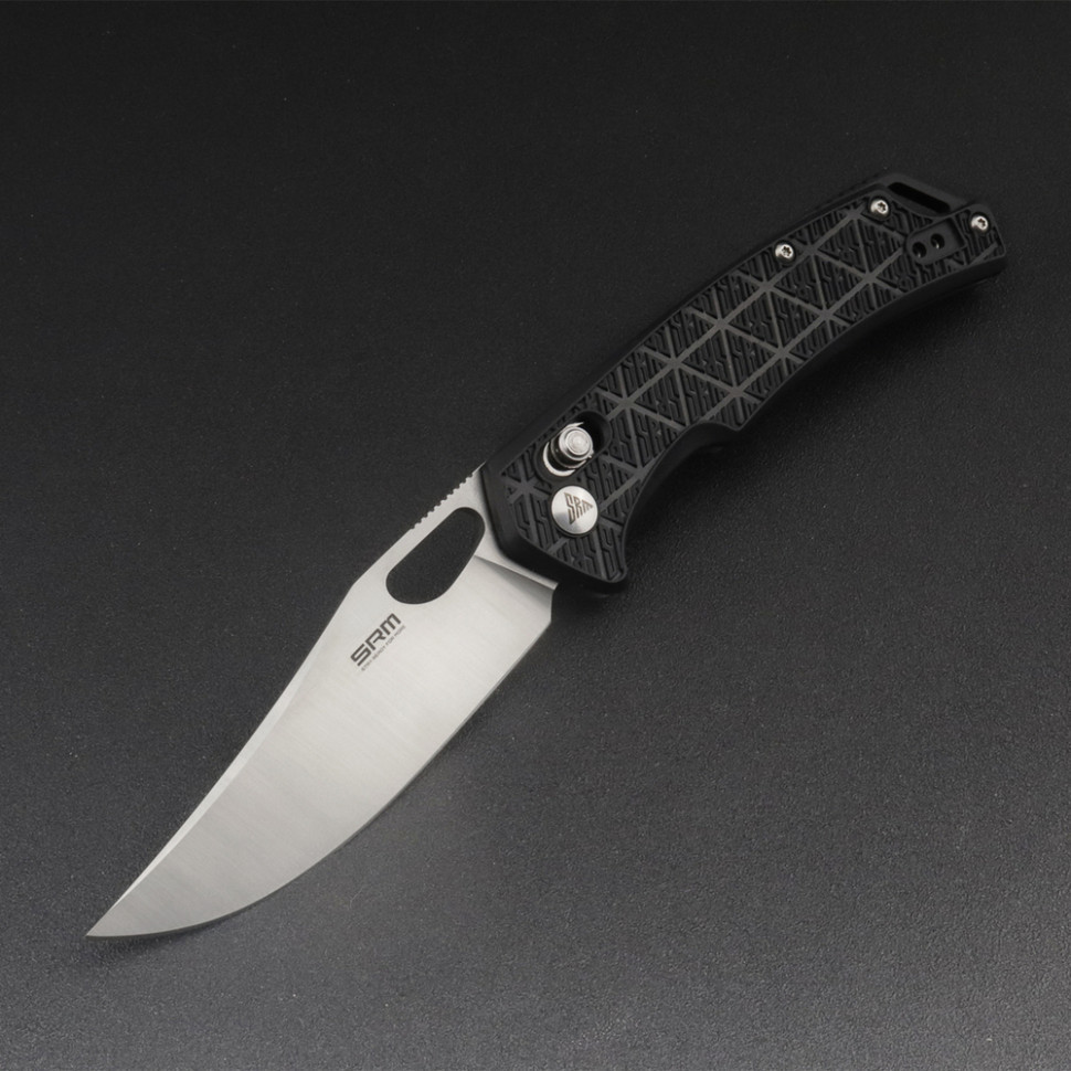 Нож складной SRM Retriever 9201-PB, черный Киев - изображение 5