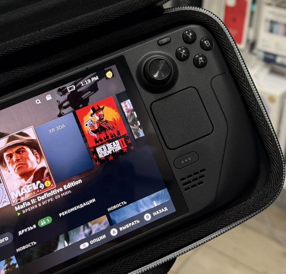 Ігрова приставка Valve Steam Deck OLED 512 GB (Black) Київ - фото 5