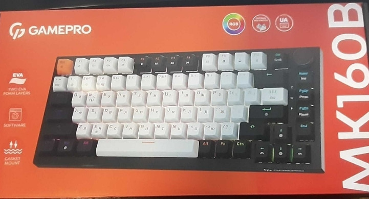 Ігрова клавіатура Gamepro MK160B нова, на гарантії. Київ - фото 3