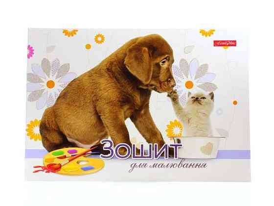 Зошит для мал. 30 л. с ГЛИТЕРНЫМ покрытием,з перфор. (120гр./м2) ТМ FAMILY LINE Solmir Киев