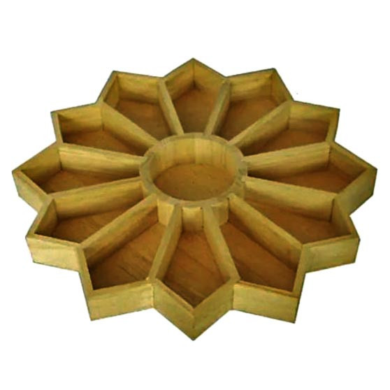 Менажница деревянная 