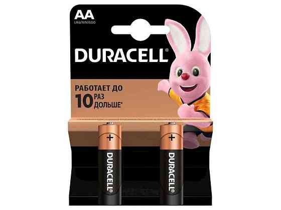 Батарейка щелочная LR6/AA 2шт (блистер) Basic 1.5V 76921 ТМ DURACELL Киев