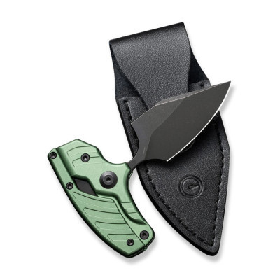 Нож Civivi Typhoeus Fixed Blade Darkwash Aluminium Green (C21036-4) Винница - изображение 6