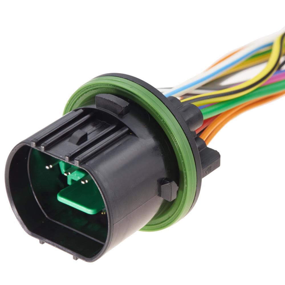 Роз'єм конектор с проводом, 14-кон., Фара, GL291-14021, GL292-1403 KUM Корея універс., Hyundai, Kia Київ - фото 1