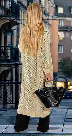 Ажурний в'язаний кардиган (48-52) Київ