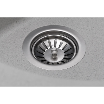 Мойка кухонная GRANADO RONDA gris з сифоном (470*490mm.) (gr2208) Винница - изображение 3