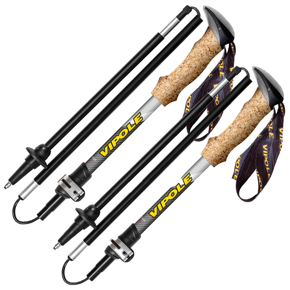 Палки трекинговые Vipole Fuji Carbon Cork 130 DLX (S25 39) Вінниця - фото 1