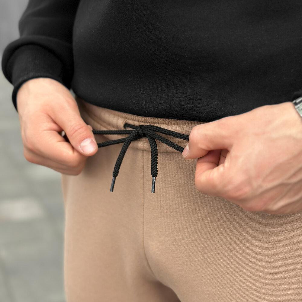 Чоловічі штани джогери з кишенями кемел Pobedov 007 ЗИМА Київ - фото 3