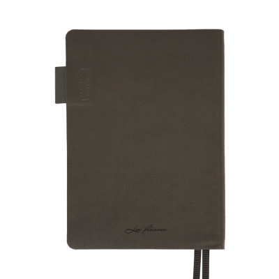 Еженедельник Leo planner А5 датированный 2026 "Binario", мягкий, графит, 368 страниц (252640) Винница - изображение 8