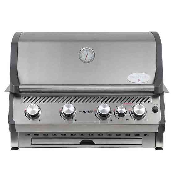 Вбудований газовий гриль SANTOS Free S-410, з заднім пальником, нержавіюча сталь 890673 Код: 010947 Рівне