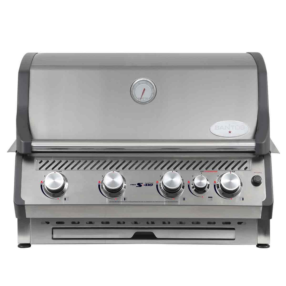 Вбудований газовий гриль SANTOS Free S-410, з заднім пальником, нержавіюча сталь 890673 Код: 010947 Ровно - изображение 1