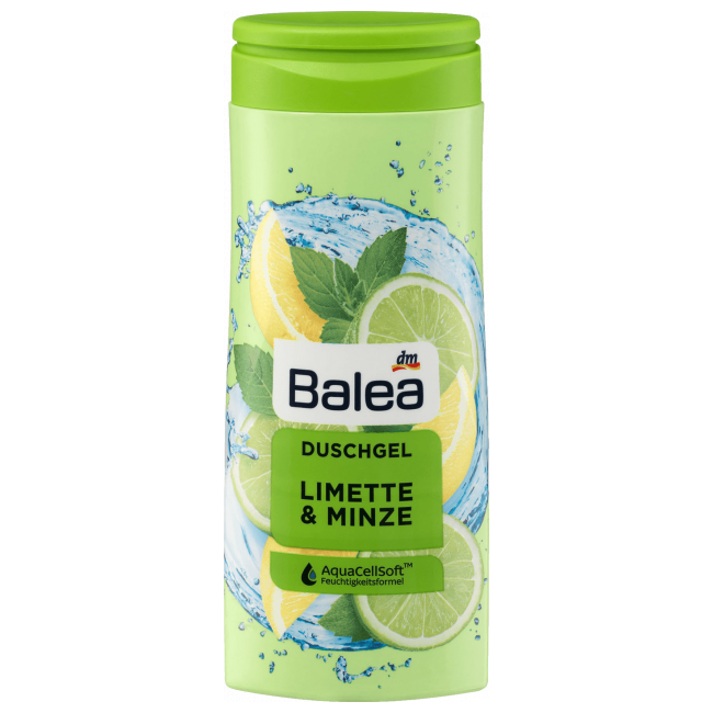 Balea Duschgel Limette & Minze гель для душу Лайм і М'ята 300 мл Львів - фото 1