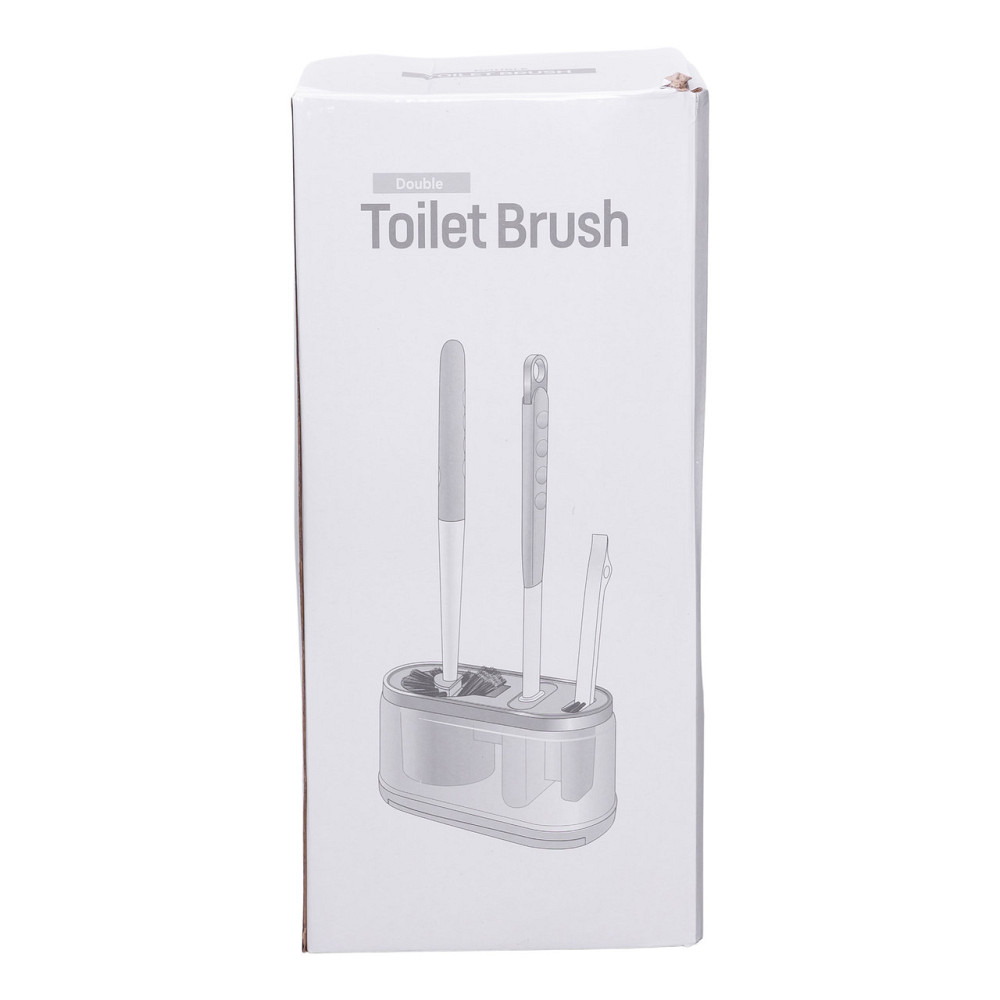 Household Набір для туалету настінний 3 в 1: 2 йоржика + щітка, йорж для унітазу силіконовий з Киев - изображение 6