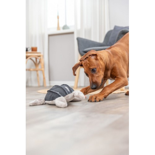 Игрушка Trixie для собак BE NORDIC Черепаха Хауке полиэстер/хлопок серый 34 см Винница - изображение 7