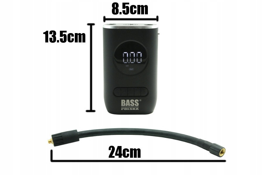 Компрессор Bass Polska 2810 для автомобильных и велосипедных шин 70 Вт Киев - изображение 7