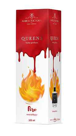 Аромадифузор для дому "Queens White" Fire (Вогонь) 100мл Marcela&Victoria Київ