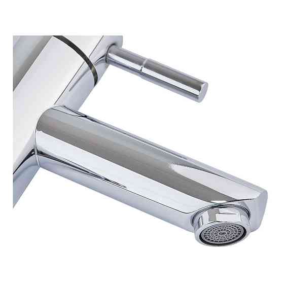 Смеситель для умывальника Champion SUS-001-A из нержавеющей стали хромированный (CH6202) Харьков