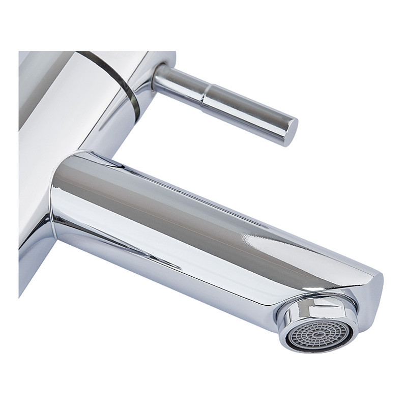 Смеситель для умывальника Champion SUS-001-A из нержавеющей стали хромированный (CH6202) Харьков - изображение 2