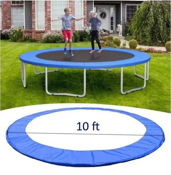 Захисний чохол, накидка на пружини для батута 305–312 см (10ft) Київ - фото 5