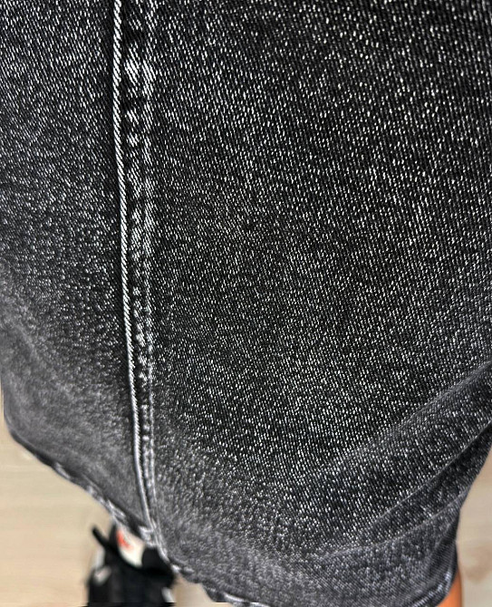 Спідниця жіноча джинсова Vanver 82038 резинка шнурок з розрізом варена міді чорна, чорний, 31, 31, 83 см, 106 см Київ - фото 17