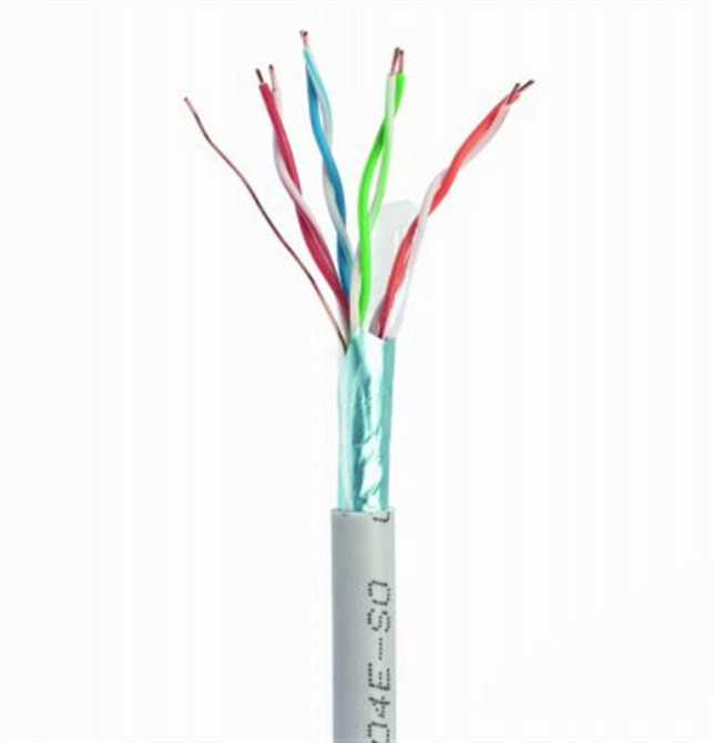 Кабель звита пара Cablexpert FTP (FPC-5004E-SOL/100) CAT5e, алюміній під міддю (CCA з AWG24), одножильний, екранований фольгою, ( Харків - фото 1