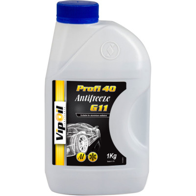 Антифриз VIPOIL G11 Profi 40 blue 1кг (701398) Винница - изображение 1