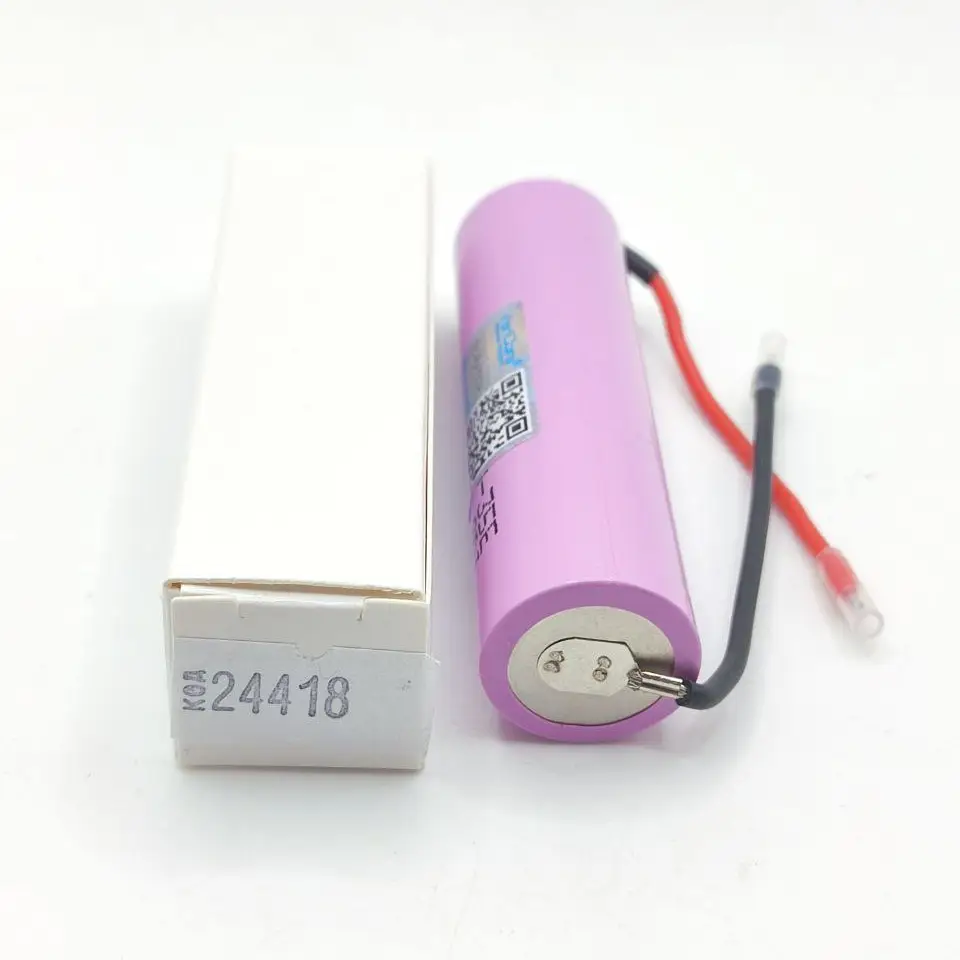 Аккумулятор 18650 VariCore Li-ion 3500mAh 3.7V 35Е N под пайку 13A Розовый Винница - изображение 5