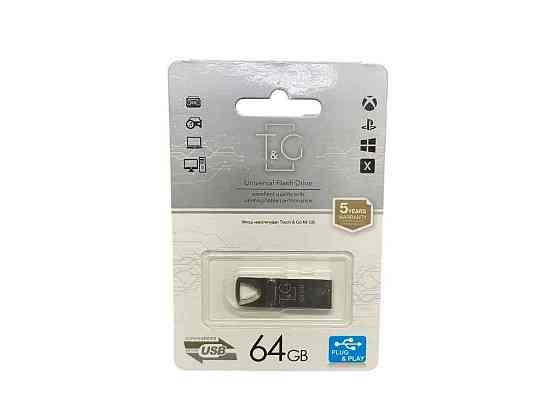 Флешка USB 64GB 2.0 117 Metal сталева ТМ TG Київ