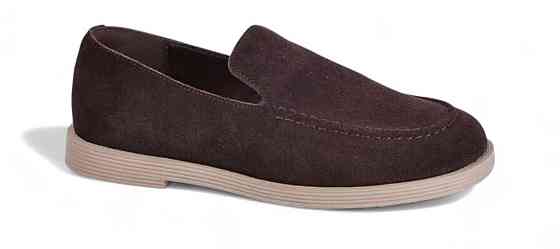 Hengji Лофери жіночі HENGJI A586-4 коричневі (весна-осінь, замша натуральна) (6000) Коломия