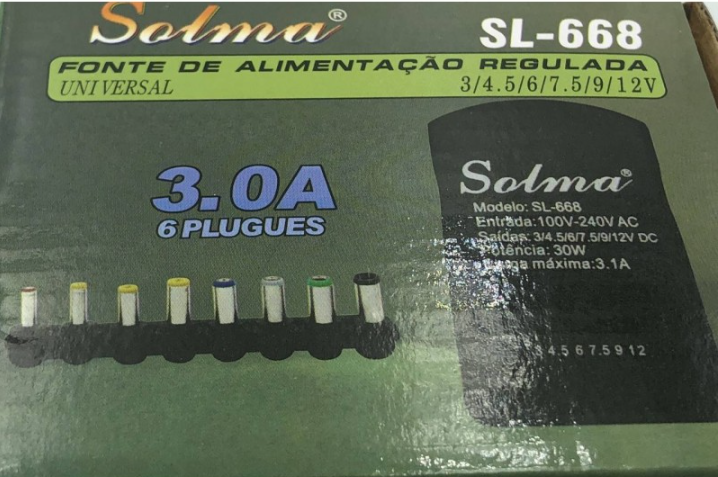 Блок питания 12V/3А SL-668 8в1 1322 Одесса - изображение 2