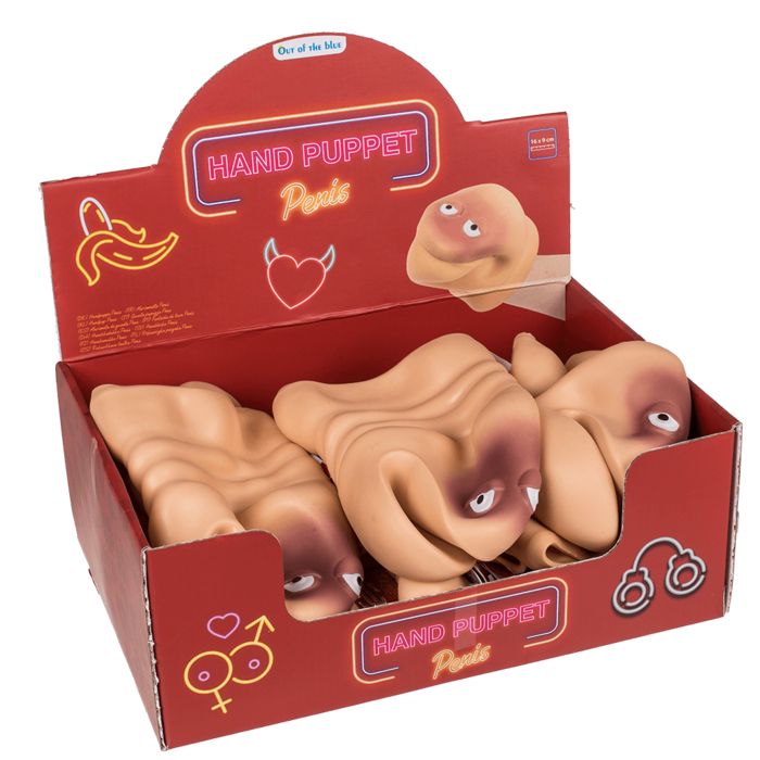 Лялька на руку у вигляді пеніса Hand Puppet Penis Sex Aura Київ - фото 10