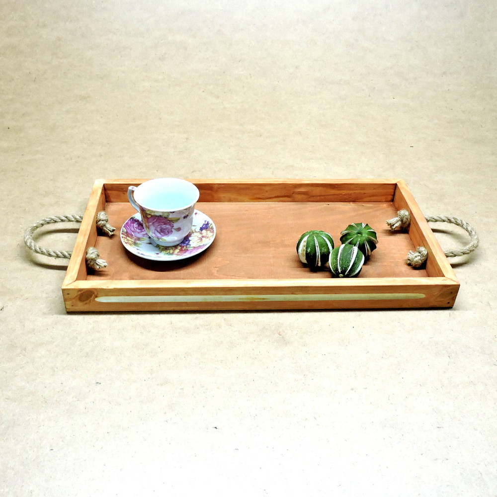 Піднос дерев'яний "Шарлеруа 50х27" амаретто Миколаїв - фото 5