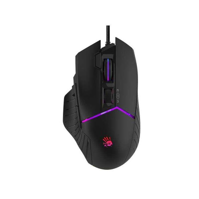 Миша A4Tech W95 Max Bloody Black USB ( Чорний ) Харків - фото 1