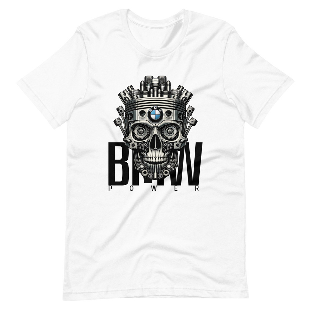 Купити футболку з черепом і написом BMW Запорожье - изображение 1