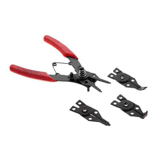 Знімач стопорних кілець INTERTOOL HT-2901, 4 в 1 - зручно, швидко, доступно Львів