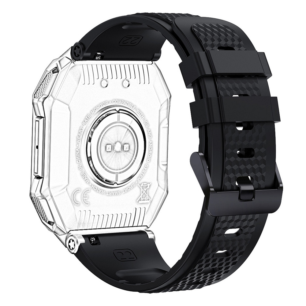 Ремешок для смарт часов K55 Black SBR Киев - изображение 4