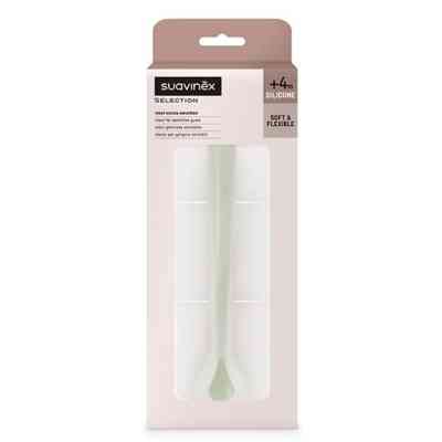 Набор детской посуды Suavinex Colour Essence силиконовая ложка, зеленая (401532) Винница