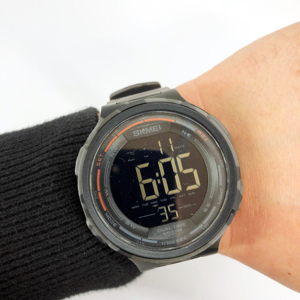 Водонепроникні годинники SKMEI, Спортивні наручні годинники Якісні чоловічі тактичні OL-41 Івано-Франківськ - фото 8