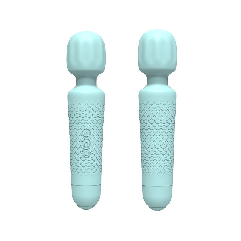 Міні-вібратор мікрофон Every Night Toys Sharon бірюзовий, 10 режимів вібрації Sex Aura Київ - фото 5