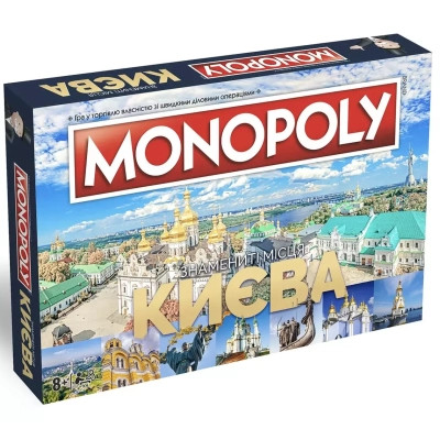 Настільна гра Rozum Монополія Знамениті місця Києва (R015UA_) Вінниця - фото 1