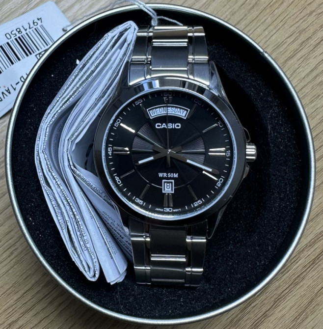 Casio MTP-1381D-1A наручные часы мужские, новые, оригинал. Харьков - изображение 2