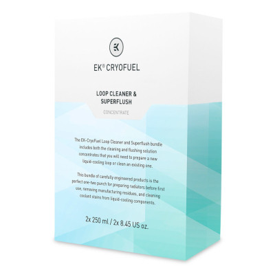 Охолоджуюча рідина Ekwb EK-CryoFuel Loop Cleaner + Superflush (Concentrate 250 (3831109897720) Вінниця - фото 2