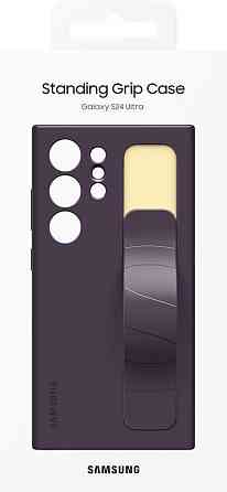 Чохол-накладка Samsung Standing Grip Case для Samsung Galaxy S24 Ultra SM-S928 Dark Violet (EF-GS928CEEGWW) ( 15970 ) Харків