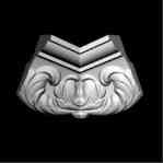 Стельовий плінтус 2 м GP-59 53х27х2000 mm для натяжних стель Дніпро