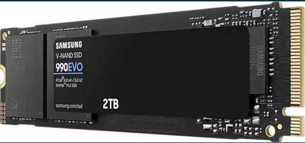 SSD Накопитель: Samsung 990 EVO 2 TB( MZ-V9E2TOBW ) Киев - изображение 3