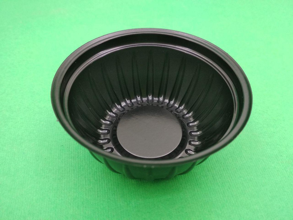 Соусник чорний пластиковий ПС-390 (50мл) Ф66 h30 уп/105 штук Харків - фото 2