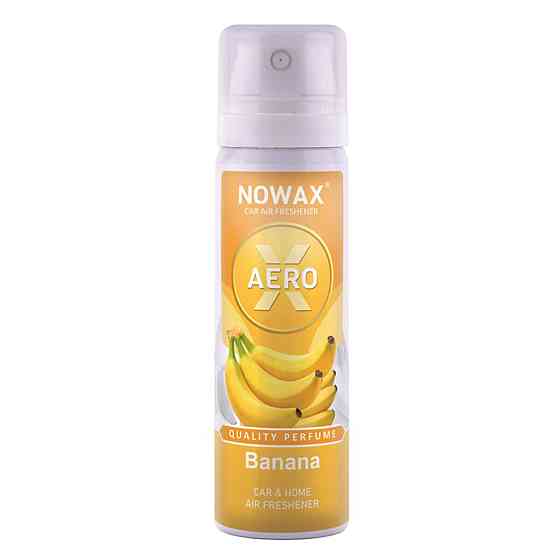 Ароматизатор Nowax X Aero Banana, 75ml у вигляді спрею Київ
