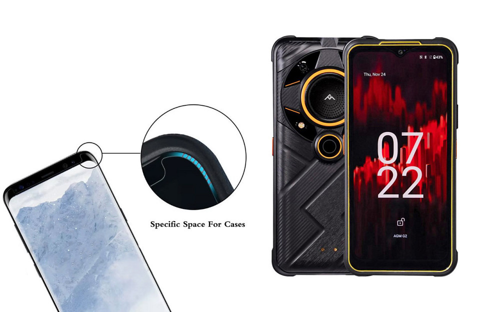 Защитное стекло HyperGlass Pro для AGM G2, G2 Guardian, G2 Pro – максимальная чувствительность и защита Киев - изображение 3